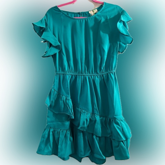 Umgee Dresses & Skirts - Umgee Asymmetrical ruffle mini dress